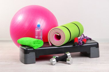 fitness salonunda için farklı araçlar