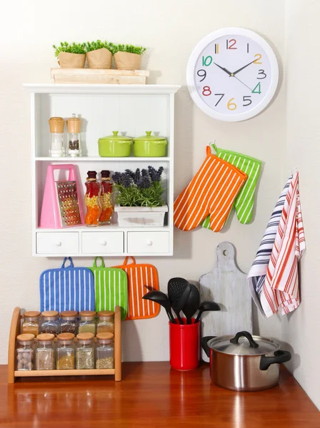 Beautiful kitchen interior — Stock Photo, Image