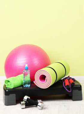 fitness salonunda için farklı araçlar