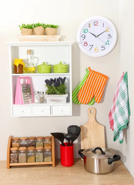 Hermoso interior de cocina — Foto de Stock