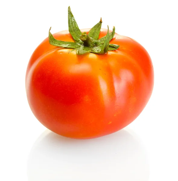 Tomate aislado sobre blanco — Foto de Stock