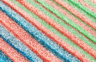 tatlı jöleli şekerler yakın çekim