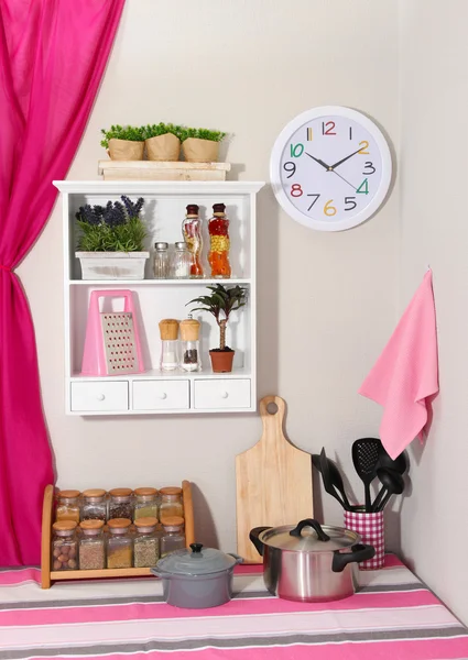 Beautiful kitchen interior — Stock Photo, Image