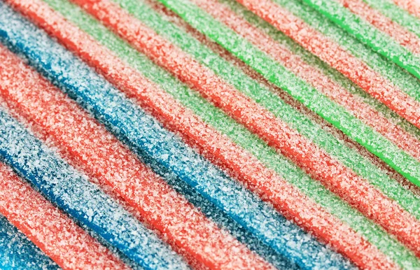 Bonbons à la gelée sucrée close-up — Photo