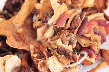 kurutulmuş mantar arka plan