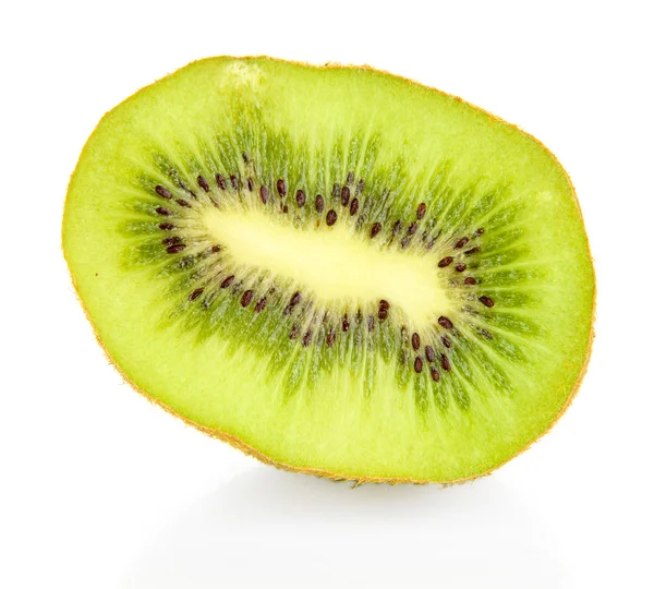 Juicy kiwi fruta aislada en blanco — Foto de Stock