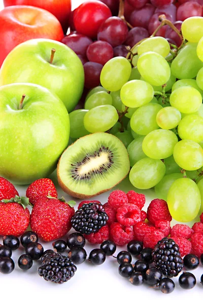Vers fruit en bessen close-up — Stockfoto