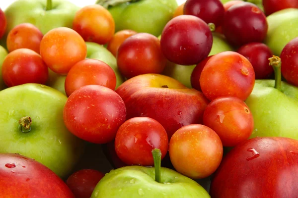 Juicy fruits background — Stock Photo, Image