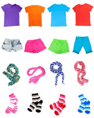 kolaj farklı kıyafetler