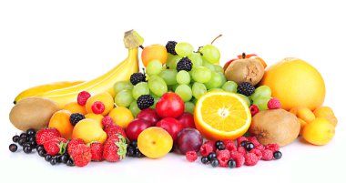 Taze meyve ve böğürtlen