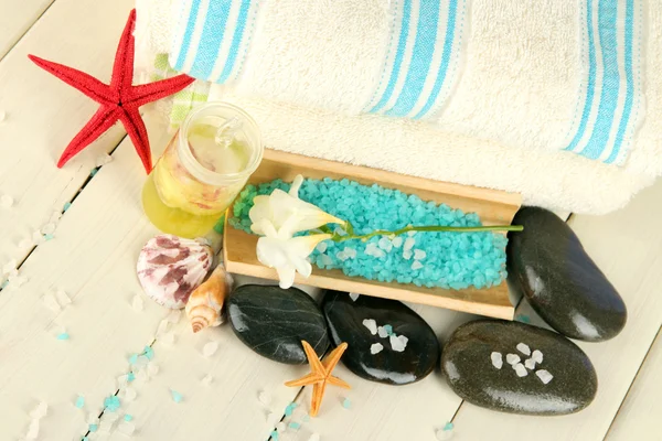 Sea spa elements close up — Stock Photo, Image