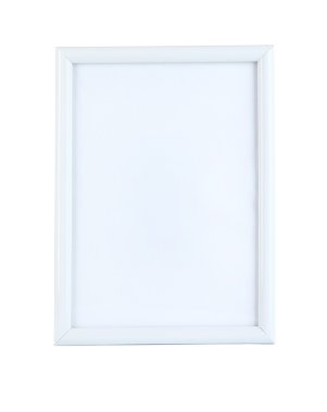 fotoğraf çerçevesi üzerinde beyaz izole