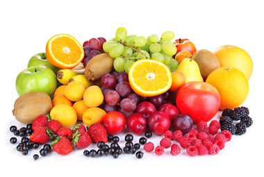 Taze meyve ve böğürtlen