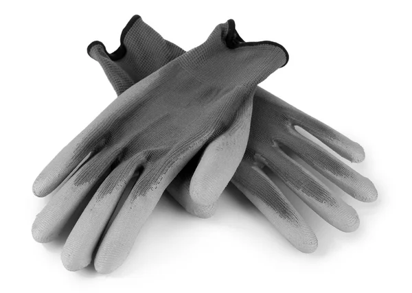 Захисні рукавички ізольовані на білому — стокове фото
