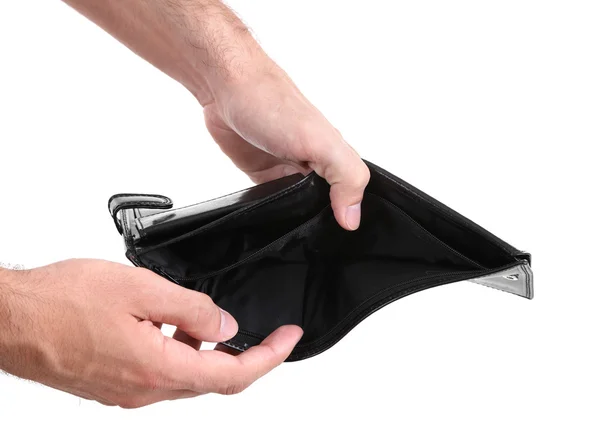 empty purse in women's hands Stock Photo | Adobe Stock