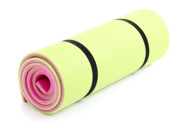 Mat beyaz izole fitness için