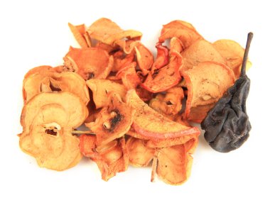 beyaz izole karışık Kuruyemiş