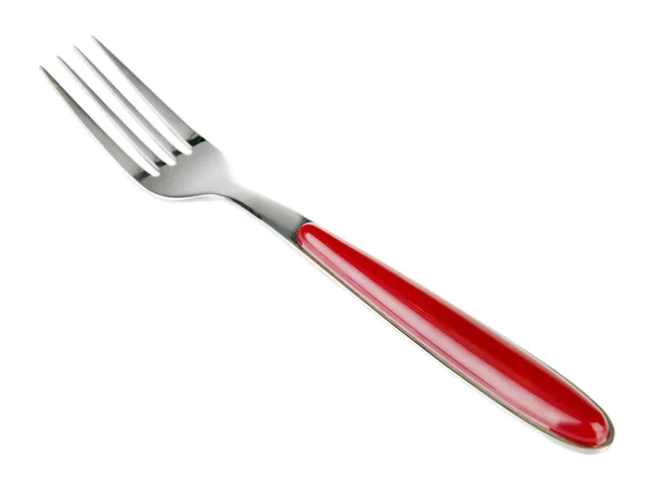 Tenedor, aislado en blanco — Foto de Stock