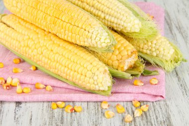 taze Mısır sebze ahşap tablo