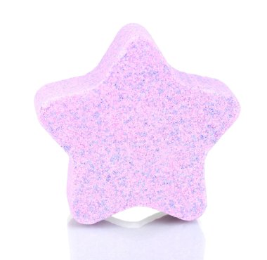 banyo, üzerinde beyaz izole için deniz tuzu