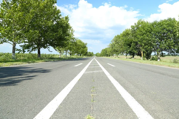 Asphaltstraße — Stockfoto