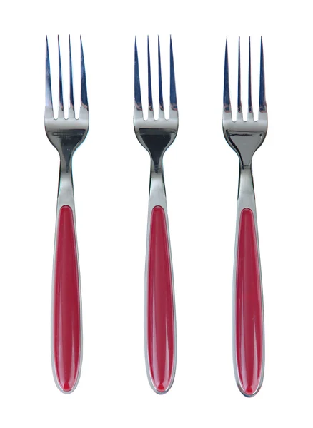 Tenedores, aislados en blanco — Foto de Stock