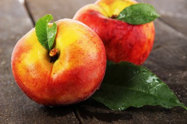 Şeftali ahşap tablo