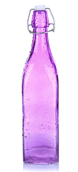 Bunte Flasche isoliert auf weiß — Stockfoto