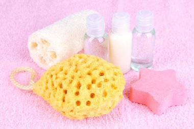 spa, renkli havlu arka planı olarak ayarla