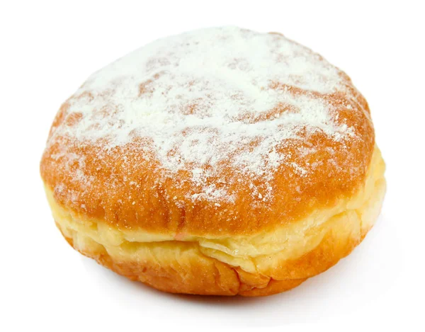 Νόστιμο ντόνατ, απομονωμένα σε λευκό — Φωτογραφία Αρχείου