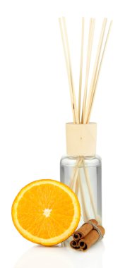 aromatik beyaz izole meyveli koku ile ev için sopa