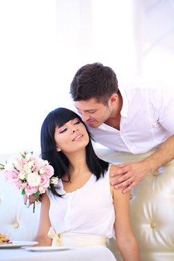 güzel genç Romantik Çift