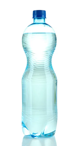 瓶水，隔绝在白色 — 图库照片