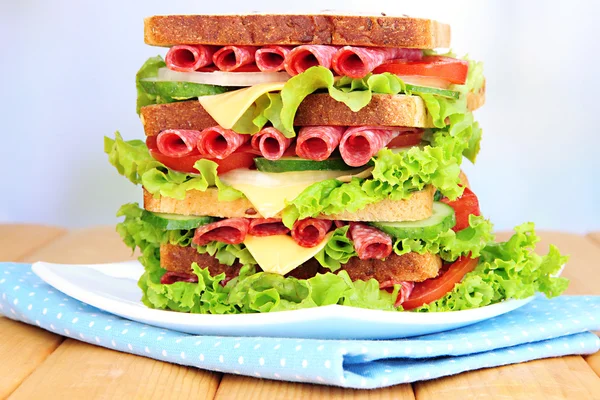 Huge sandwich — Stock Photo, Image