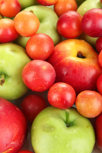 Juicy fruits background — Stock Photo, Image