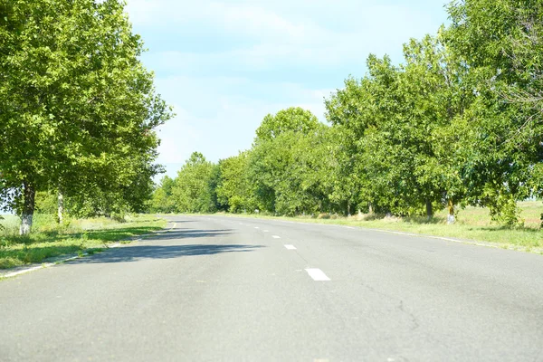 Asphaltstraße — Stockfoto