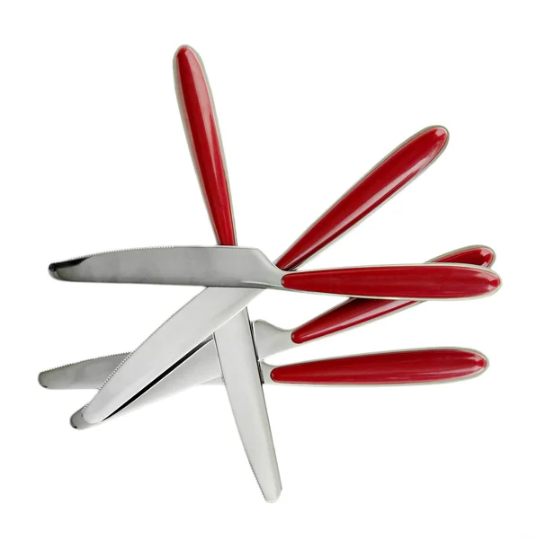 Knives, isolated on white — Stock Photo, Image