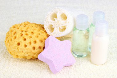 spa, renkli havlu arka planı olarak ayarla