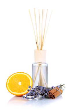 aromatik beyaz izole meyveli koku ile ev için sopa