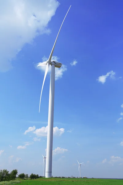 Windmills field — Stock Photo, Image