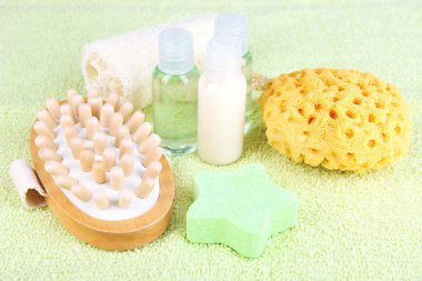 spa, renkli havlu arka planı olarak ayarla