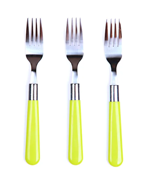 Tenedores, aislados en blanco — Foto de Stock
