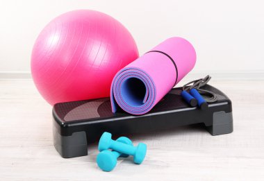fitness salonunda için farklı araçlar