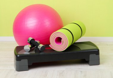 fitness salonunda için farklı araçlar