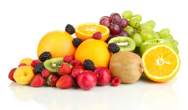 Taze meyve ve böğürtlen