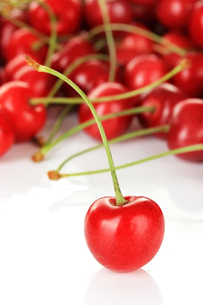 Kirschbeeren aus nächster Nähe — Stockfoto