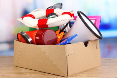 kişisel mülkiyet karton Tablo oda içinde