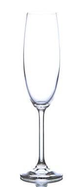 boş bardak beyaz izole