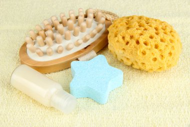 spa, renkli havlu arka planı olarak ayarla