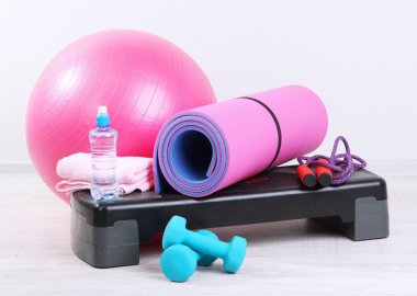 fitness salonunda için farklı araçlar